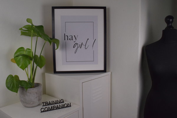 Hay Girl! - Digital Download Print